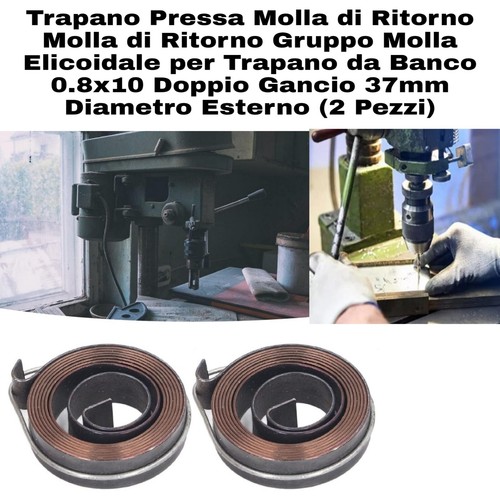 Molla per trapano - molla, a