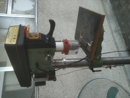 Trapano fervi colonna con - a,