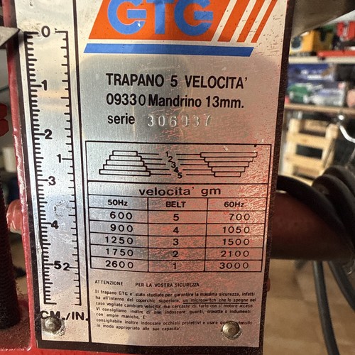Trapano colonna gtg - a,