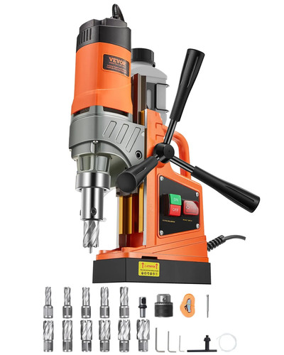Trapano colonna magnetico - a,